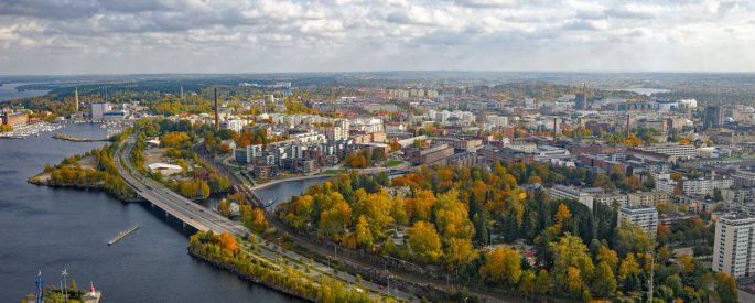 Tampereen ilmakuvaa